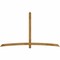 Ekena Millwork Bellingham Rough Sawn Timber Gable Bracket, Western Red Cedar, 108"W x 63"H x 4"D x 4"F, 14/12 Pitch GBW108X63X0404BEL00RWR - alternate 1
